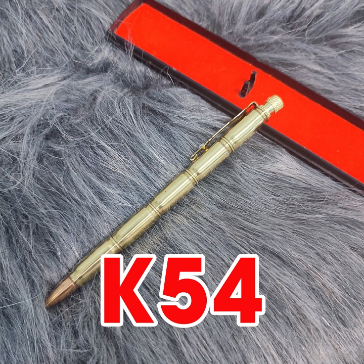 Bút vỏ đạ K54 khắc tên - quà tặng vỏ đạn