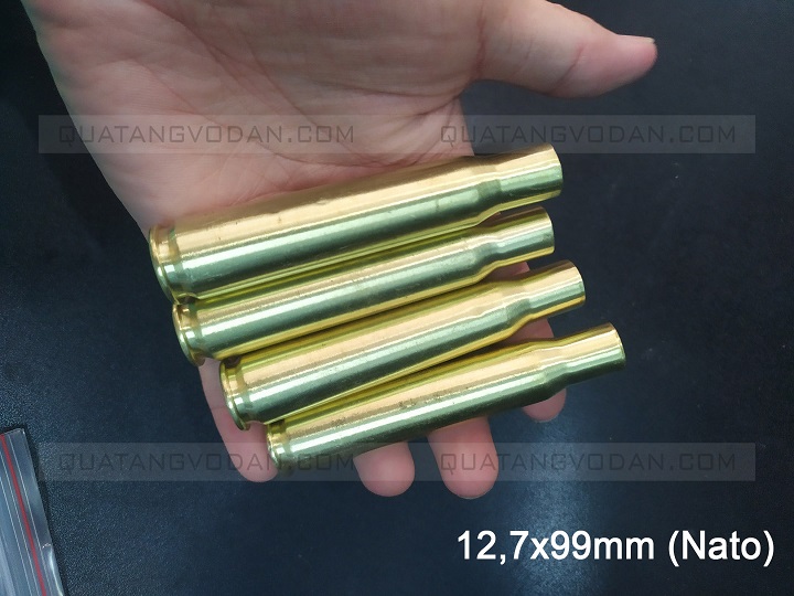 Vỏ đạn 12ly7 đồng (USA) (12,7×99 mm) NATO | QUÀ TẶNG VỎ ĐẠN
