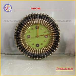 Đồng hồ vỏ đạn 01 (30cm)