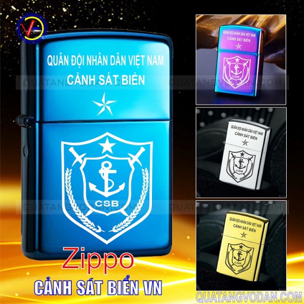 Zip Cảnh sát biển Việt Nam 1 Zippo Cảnh sát biển Việt Nam